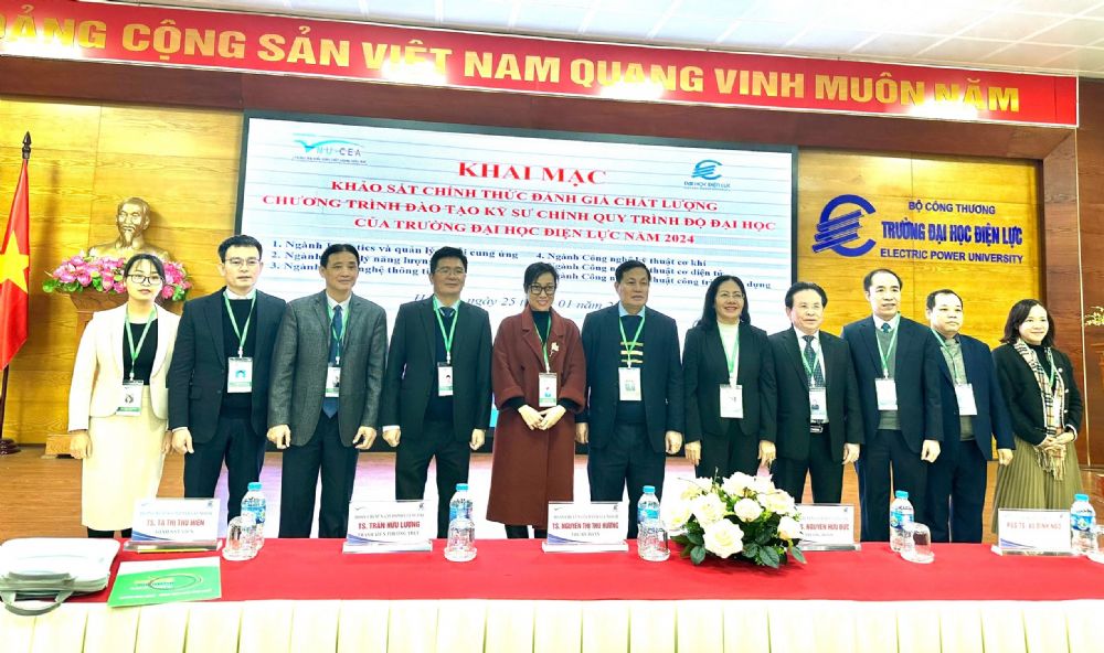 Khai mạc khảo sát chính thức đánh giá chương trình đào tạo tại Trường Đại học Điện lực